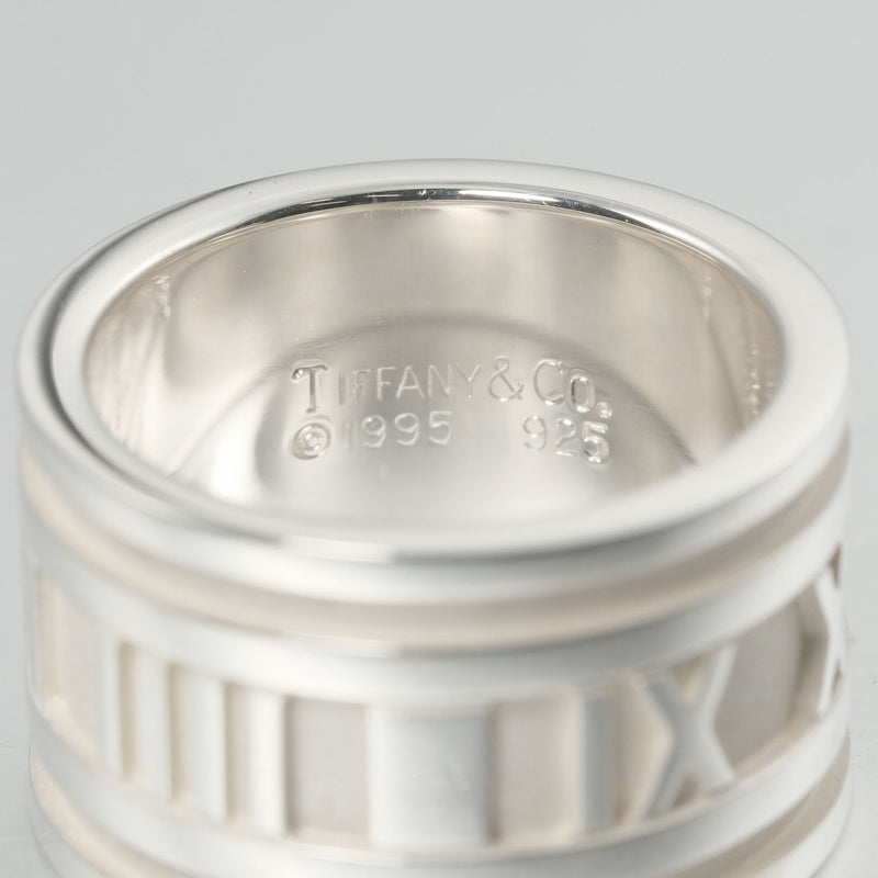 [TIFFANY & CO.] Tiffany Atlas Wide Wide Silver 925 9 Ladies Ring / Ring A+Rank