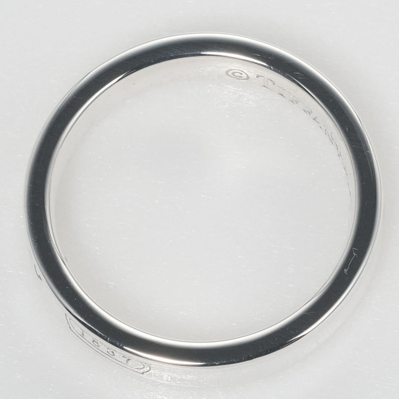 [TIFFANY & CO.] Tiffany 1837 Narrow Silver 925 11 Ladies Ring / Ring A Rank