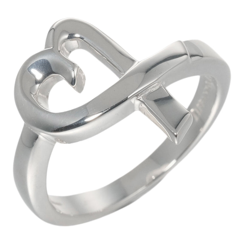 [TIFFANY & CO.] Tiffany Rubbing Heart Paloma Picasso Silver 925 11 Ladies Ring / Ring A Rank