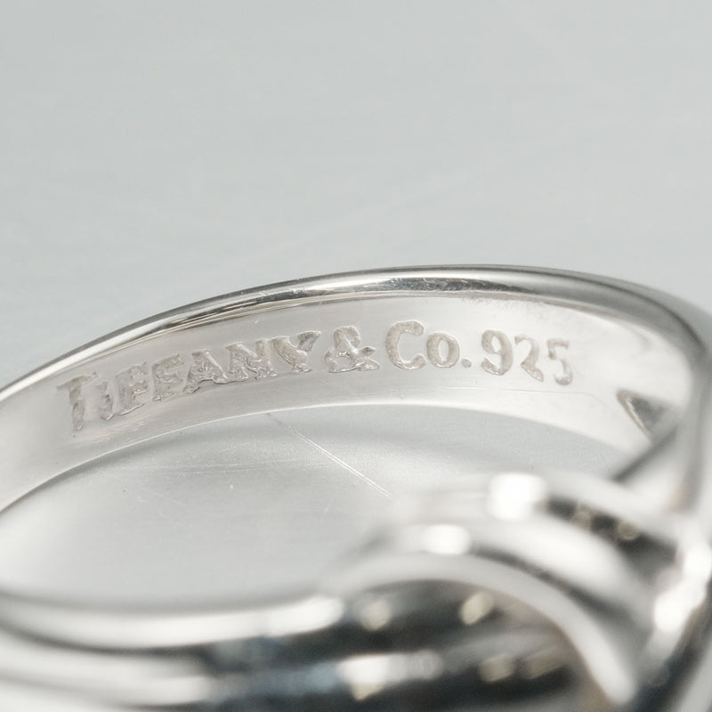 [Tiffany & Co.] Tiffany Signature Vintage Silver 925 11 Ladies Ring / Ring a Rank