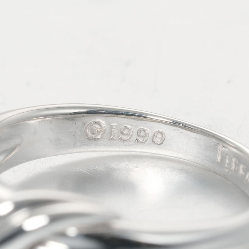 [TIFFANY & CO.] Tiffany Signature Vintage Silver 925 10 Ladies Ring / Ring A Rank