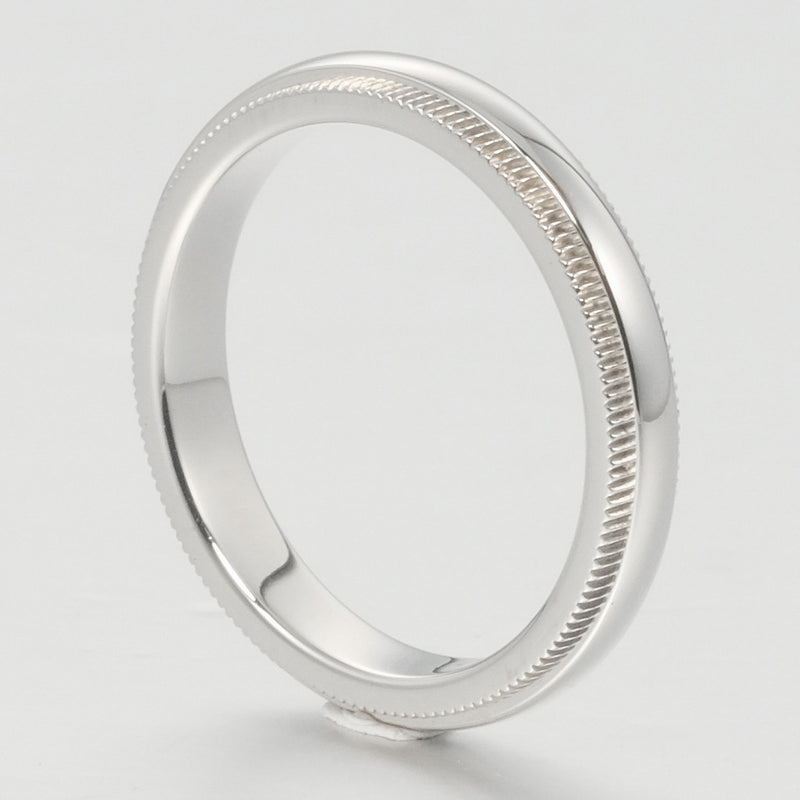 ティファニー TIFFANY&CO. ミルグレイン 8.5号 リング 幅3mm Pt プラチナ 指輪 VLP 90199133