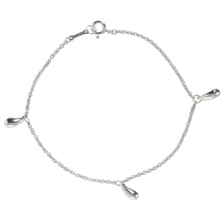 [Tiffany & Co.] Tiffany Tier Drop Elsa Peletti 3p Silver 925 Ladies Bracelet A Rank