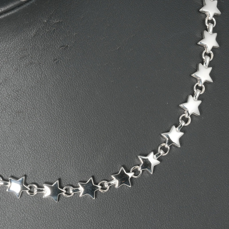 [Tiffany & Co.] Tiffany Puff Star Silver 925 Ladies Necklace A+Rank