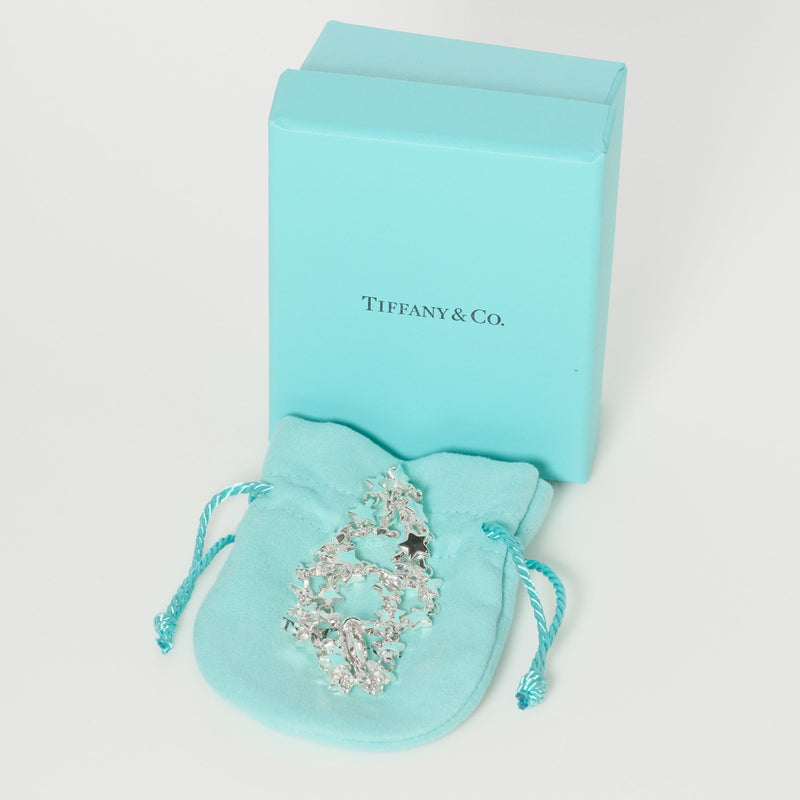 [TIFFANY & CO.] Tiffany Puff Star Silver 925 Ladies Necklace A+Rank