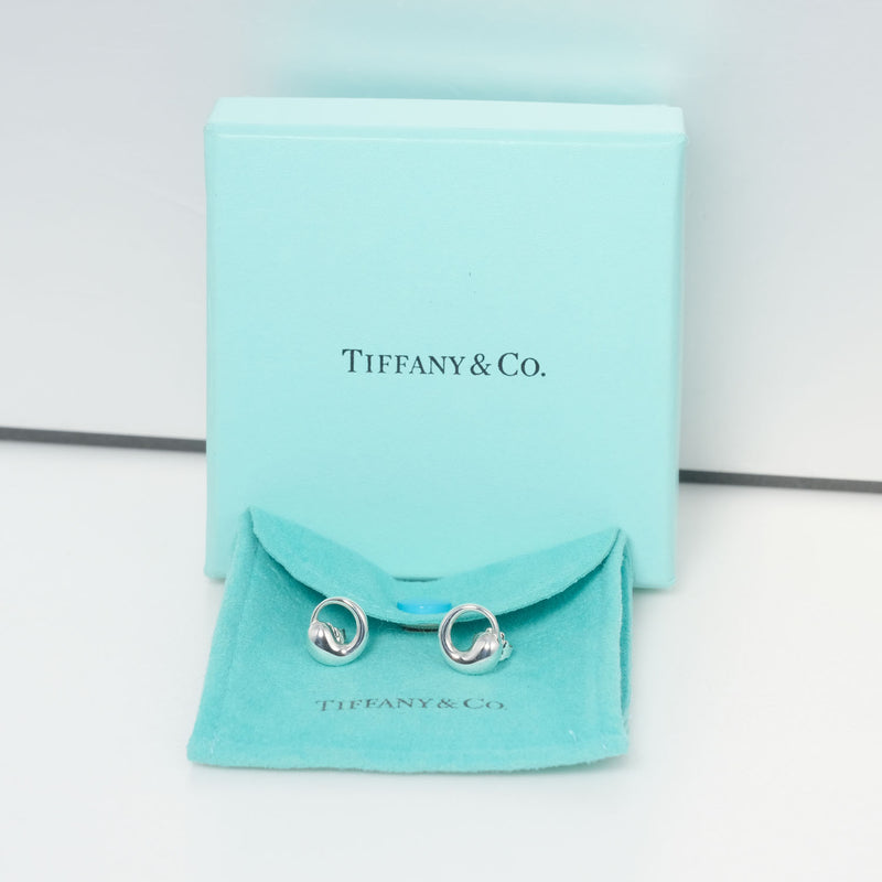 TIFFANY&Co.】ティファニー エターナル サークル エルサ・ペレッテ シルバー925 レディース ピアス Aランク – KYOTO  NISHIKINO