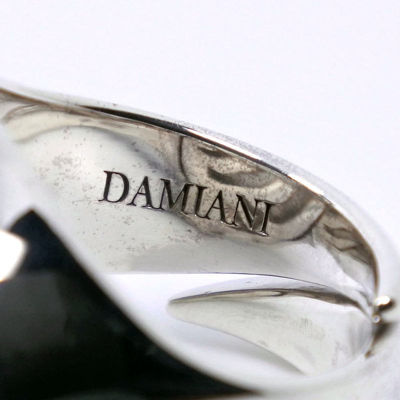 アルマリングDAMIANI リング　マザーオブパール　ダイヤモンド　silver 925