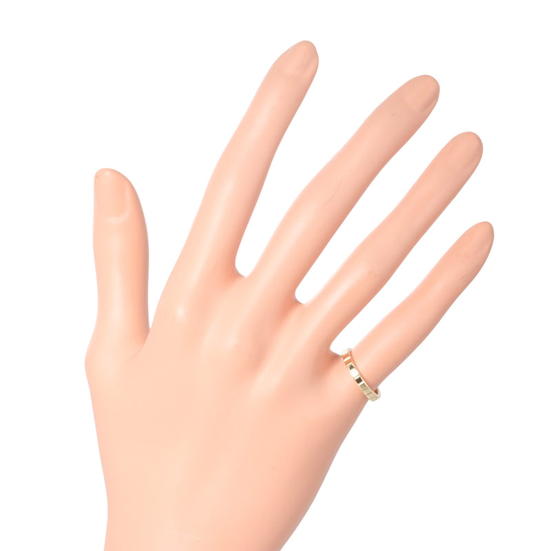 【Chopard】萧邦冰块 2.3g 2.5mm型号 K18 Yellow Gold 6.5号 女式 戒指A-等级