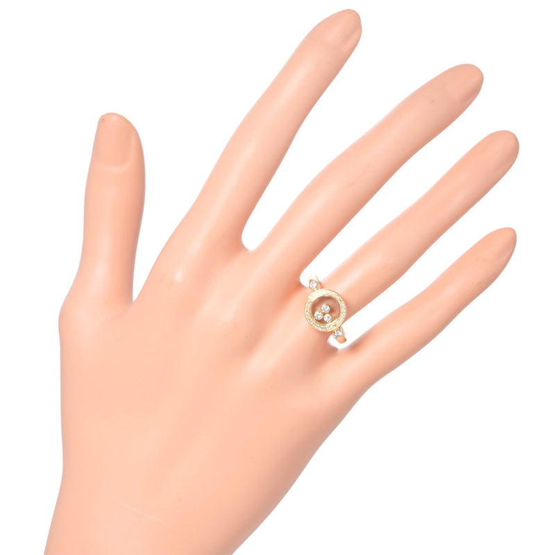 [Chopard] Chopard Happy Diamond Round 3P 82/3957/0 K18 Oro amarillo X Diamante 10.5 Rango de anillo/anillo SA Rango