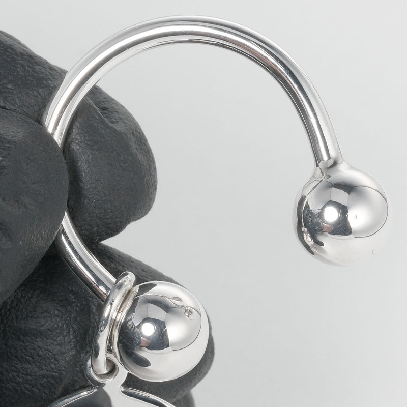 [TIFFANY & CO.] Tiffany Obaltag Silver 925 Ladies Keychain A Rank