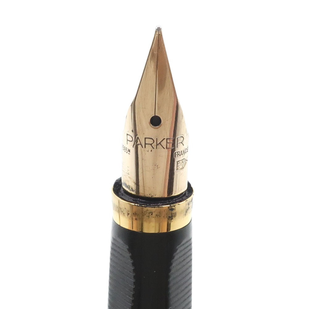 【PARKER】パーカー パーカー75 ペン先 14K(585) M(中字) _ 万年筆 – KYOTO NISHIKINO