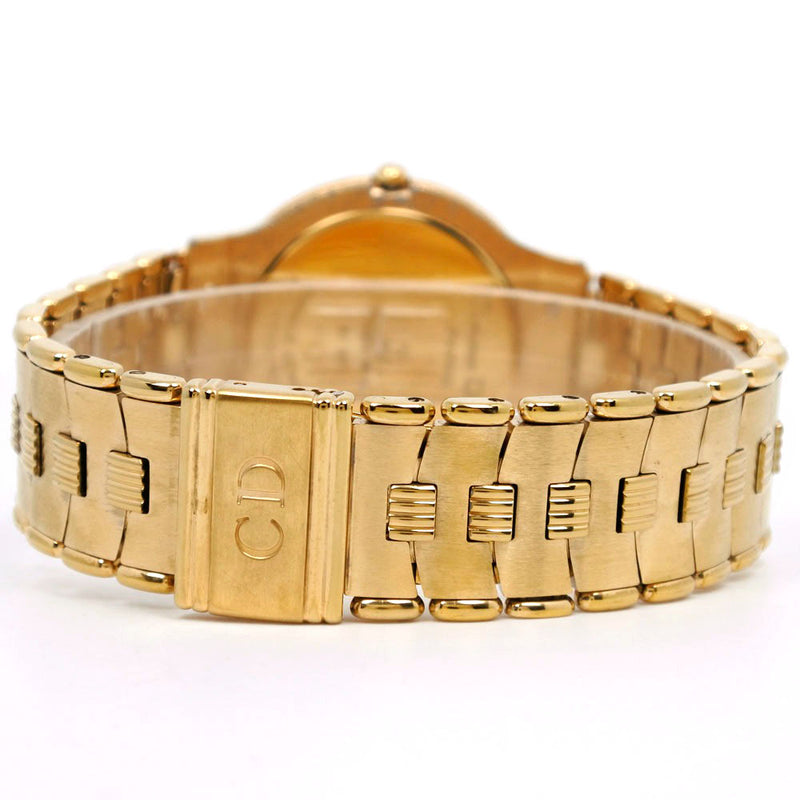 [Dior] Christian Dior Moon Fase 61.271 Gold de oro Cuarzo de oro Analógico de múltiples manos l Displa