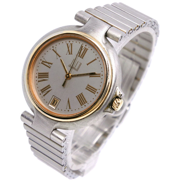 【Dunhill】ダンヒル
 ミレニアム 腕時計
 ステンレススチール シルバー クオーツ アナログ表示 グレー文字盤 Millennium ボーイズ