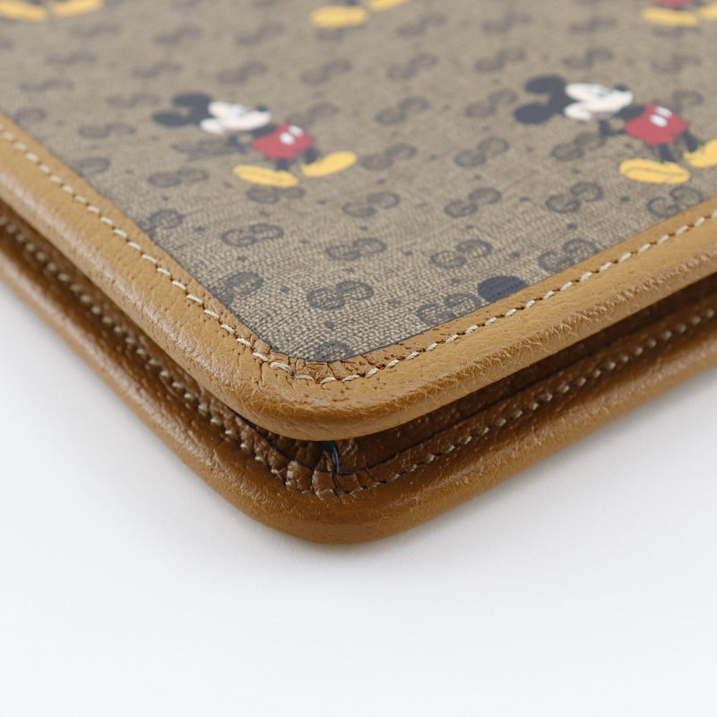 GUCCI Disney Collaboration Mickey Mouse Card Case Holder GG Limited Wallet