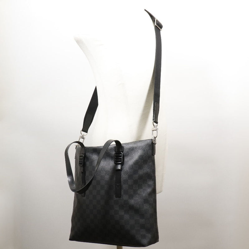 LOUIS VUITTON Graphite Skyline Damier Tote Bag