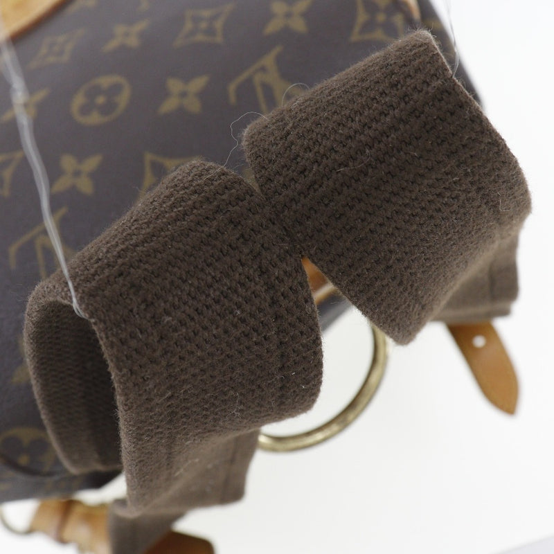 [Louis Vuitton] Louis Vuitton Monsri GM M51135会标帆布茶MI0956刻有男女用中性背包B-rank