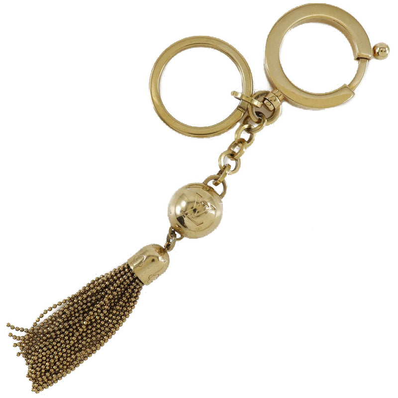 [Louis Vuitton]路易威登 
 Portokure摇摆键链 
 背部魅力钥匙戒指M65997金色镀金Porto Creswing Munisex