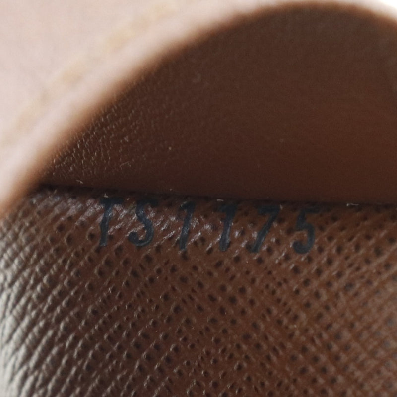 [Louis Vuitton] Louis Vuitton Multicre 4 Case de llaves Monograma Té TE175 Botón Snap Snap Multicles4 Damas