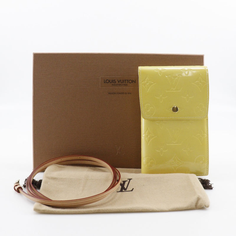 Louis Vuitton, Bags, Louis Vuitton Vernis Walker Shoulder Wallet W Box