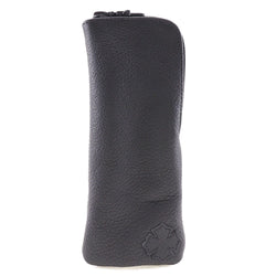 [Chrome Hearts] Chrome Hearts Glasses Case Cross Patch Calf Black Unisex Other Accessories A-Rank