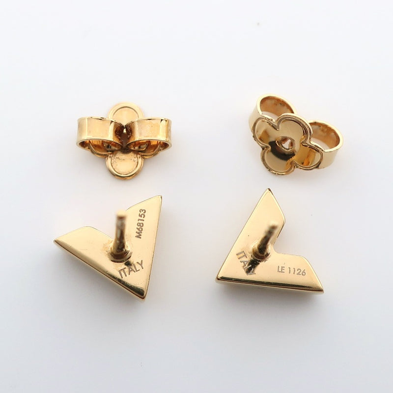 Louis Vuitton Essential V Stud Earrings (M68153, ESSENTIAL V STUDS)