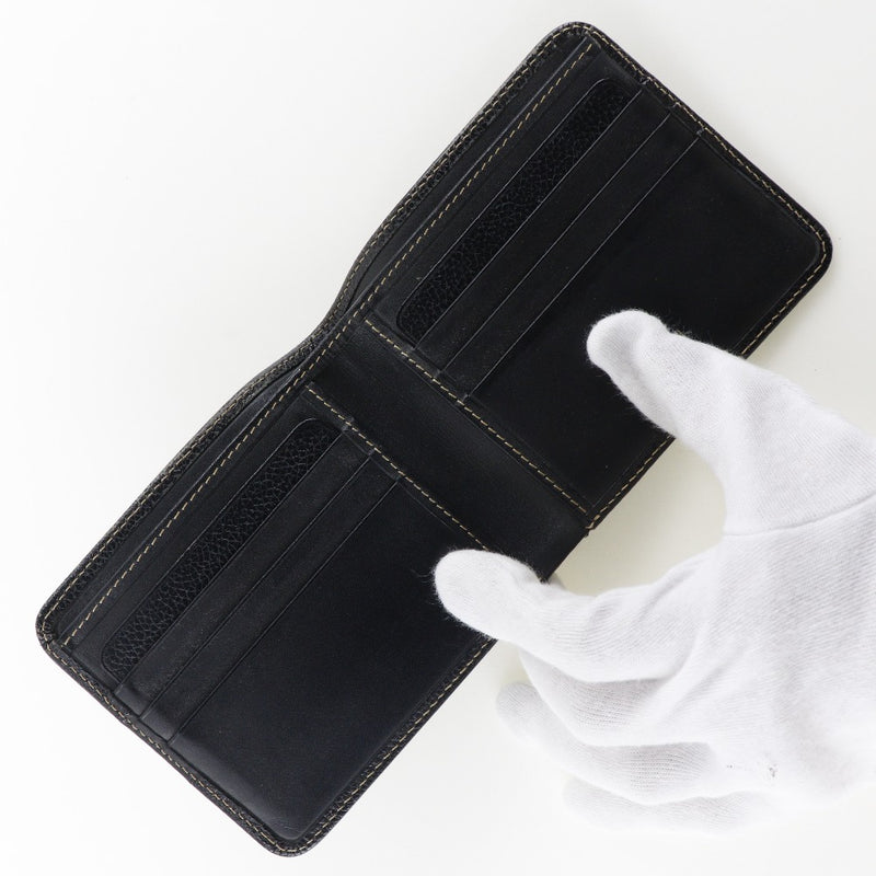 [DUNHILL] Dunhill logo plate Bi -fold leather black men's bill