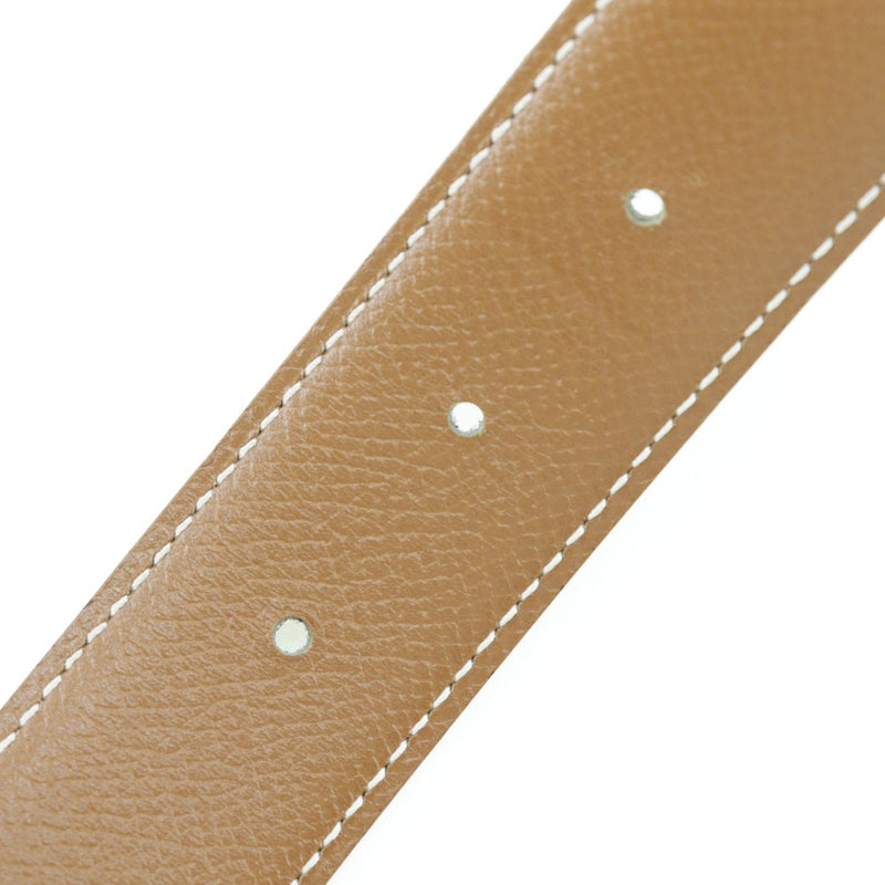 [Hermes] Hermes H Belrt 75 Constance Box reversible Curf X Vo Epson X Gold Plating Negro/Té □ B -Belt Belt