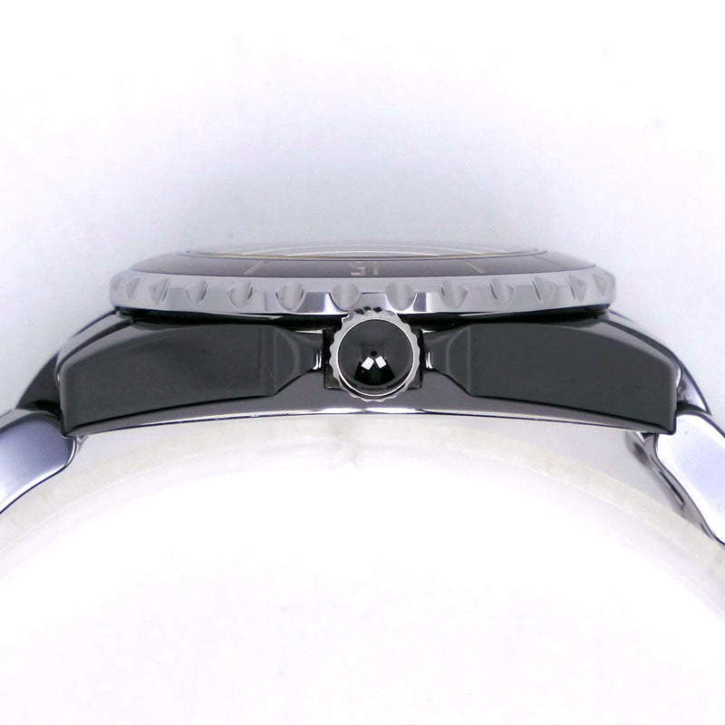 [CHANEL] Chanel J12 H0682 Ceramic Black Quartz Analog Ladies Black Dial Watch A-Rank