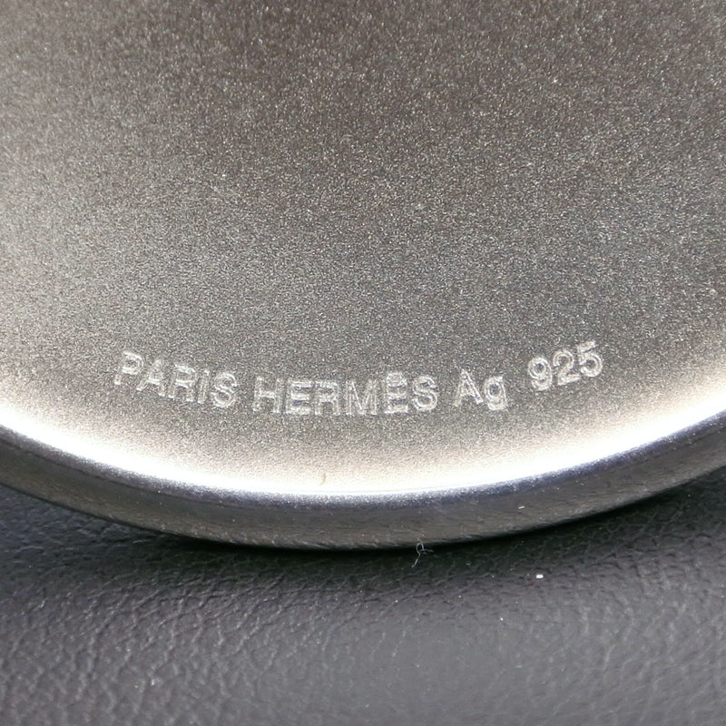 [Hermes] Hermes Broche Badge GM Broach Bolduc Bolduk Bolduk Pinbatch Silver 925 Broche Badge GM Unisex A-Rank