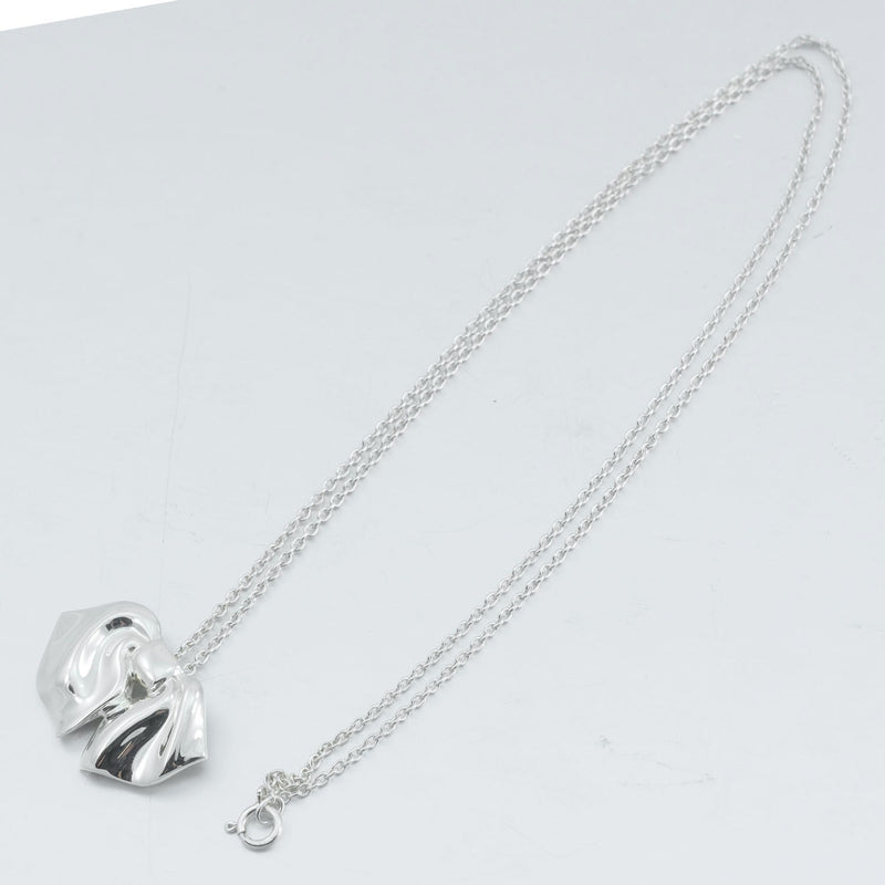 [Tiffany & Co.] Tiffany Ribbon Silver 925 Ladies Necklace A Rank