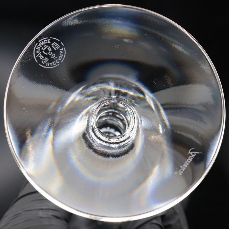 [Baccarat] Baccarata (Vega) Wine Glass × 2 18cm Crystal_ Tableware S Rank