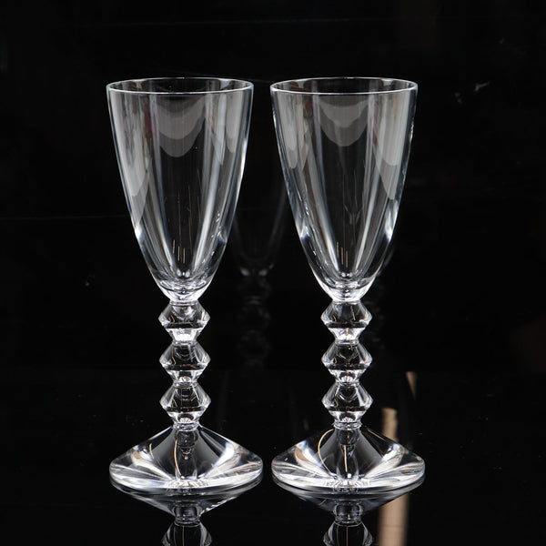 [Baccarat] Baccarata (Vega) Copa de vino × 2 18 cm Crystal_ Tableware s Rank