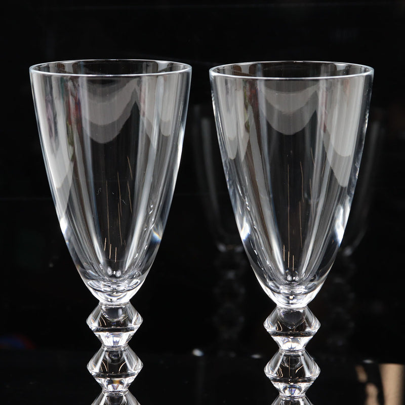 [Baccarat] Baccarata（Vega）酒杯×2 18厘米水晶桌台等级