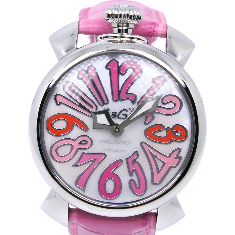 GaGa MILANO -ガガミラノ腕時計　ピンク