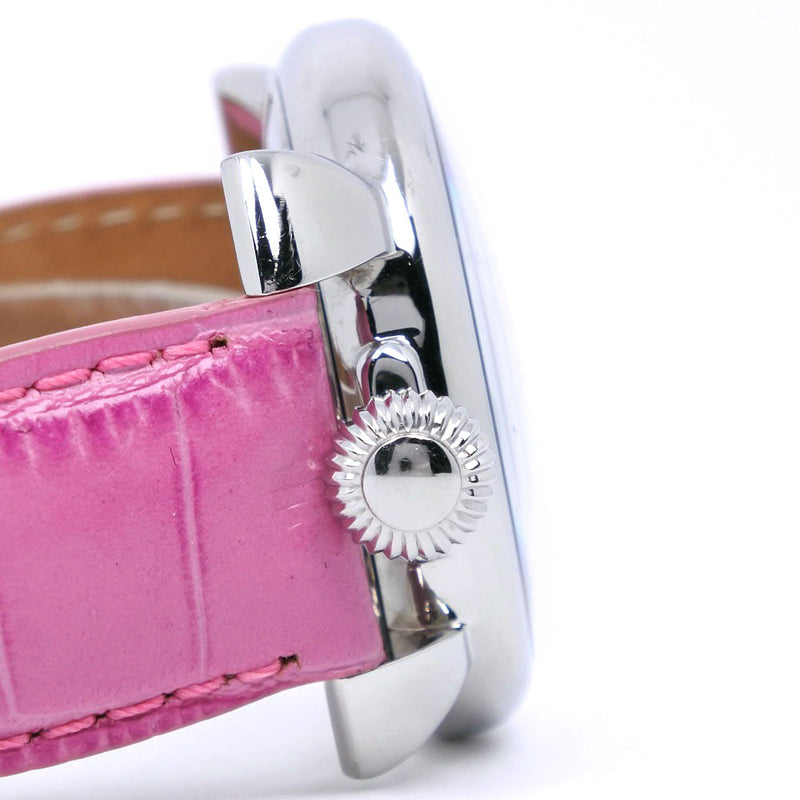 [GAGA MILANO] Gaga Milano 
 Manurer 40 Watches 
 Stainless steel x leather pink quartz analog display pink shell dial Manure 40 Ladies A-Rank