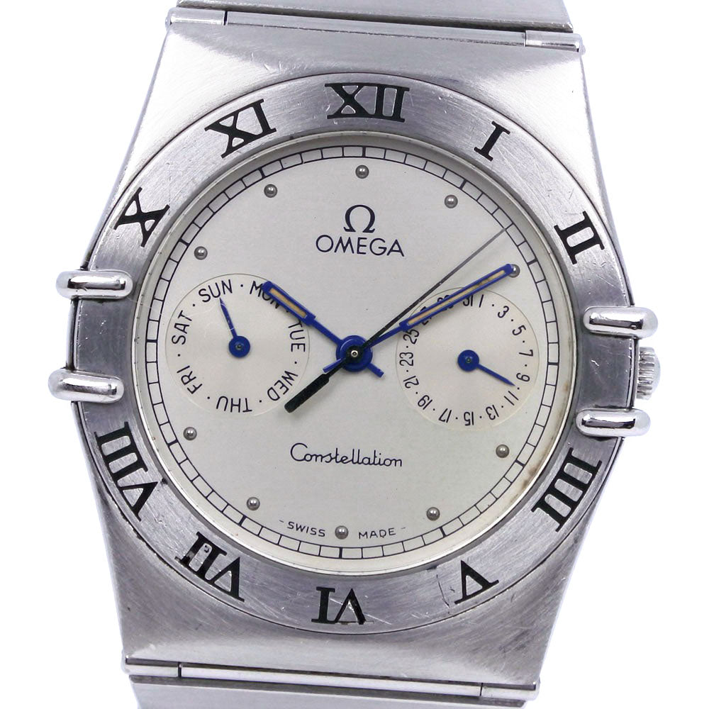 Omega constellation day top date quartz