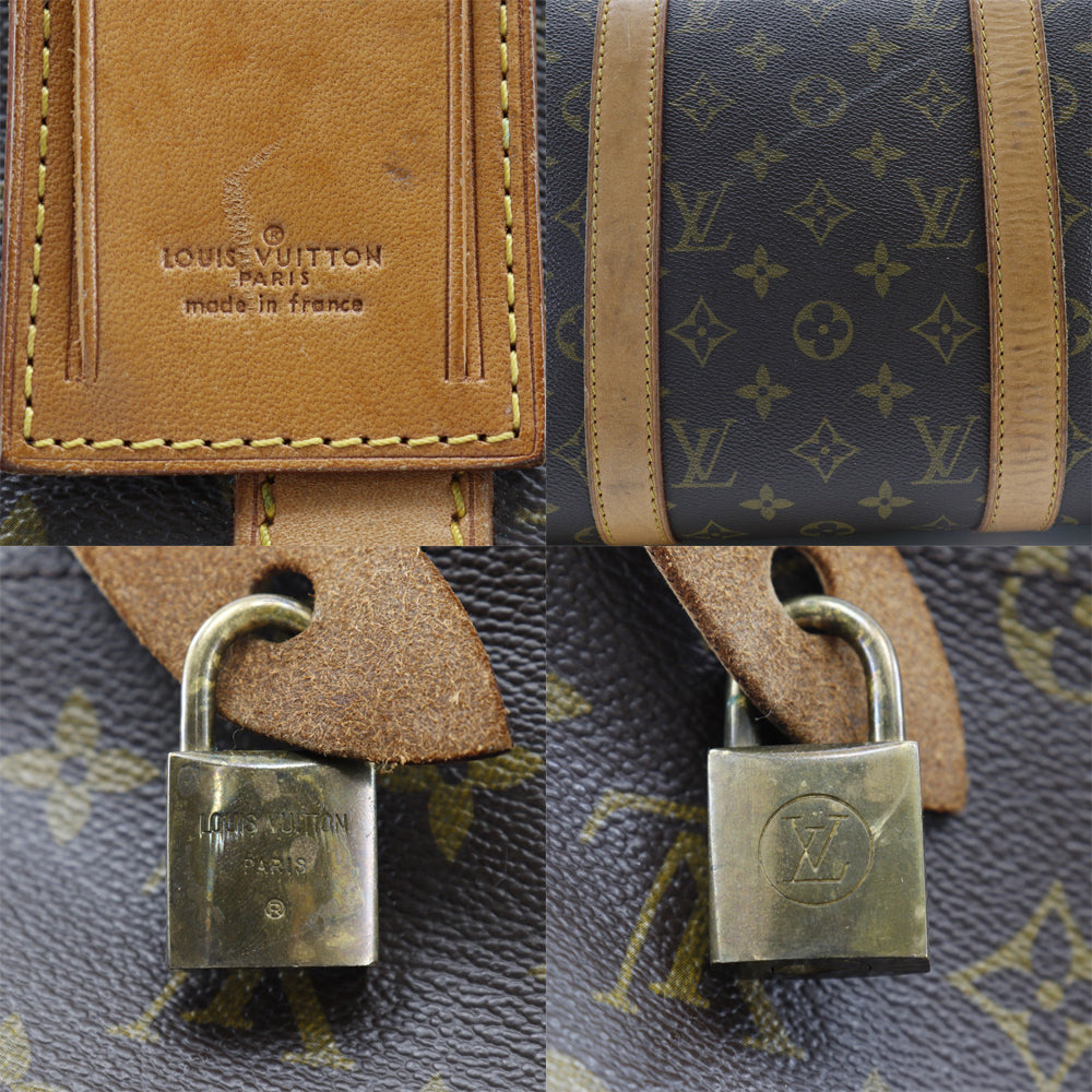 【LOUIS VUITTON】ルイ・ヴィトン キーポル50 M41426 モノグラムキャンバス 茶 SD832刻印 ユニセックス ボストンバ –  KYOTO NISHIKINO