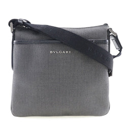 BVLGARI] Bulgari Weekend PVC x Leather Gray Unisex Shoulder Bag A-ran –  KYOTO NISHIKINO