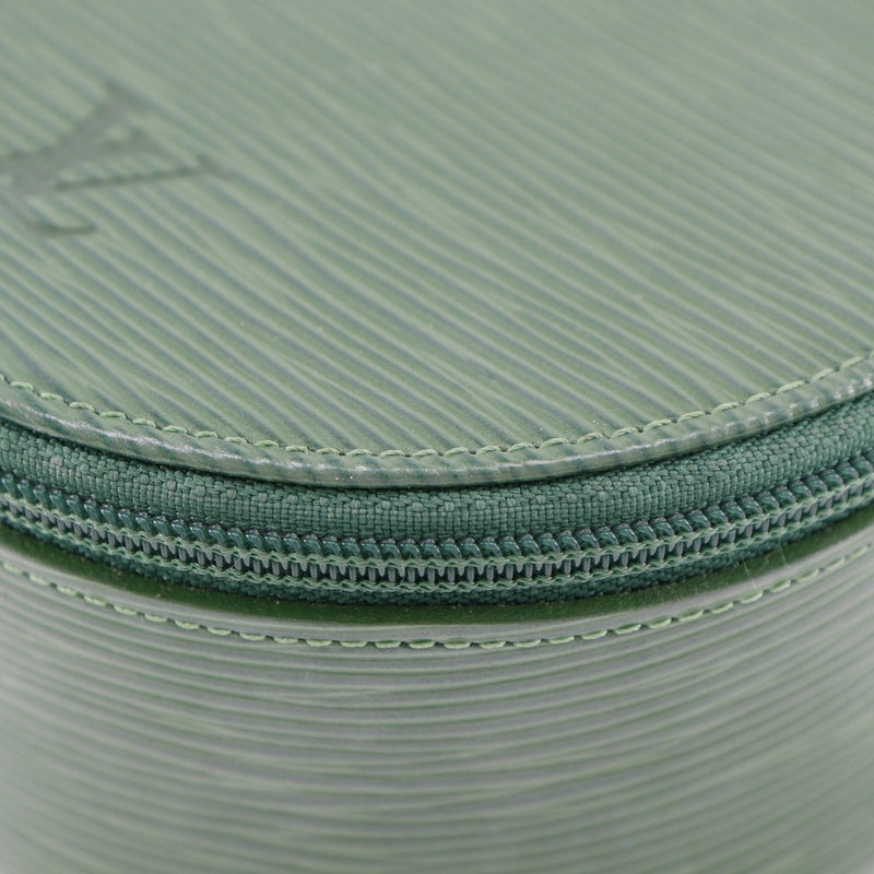 [Louis Vuitton]路易威登 
 Eclan Bijou Pouch 
 珠宝盒M48204 epirether婆罗洲棕色绿色紧固件ecran bijoux女士A级