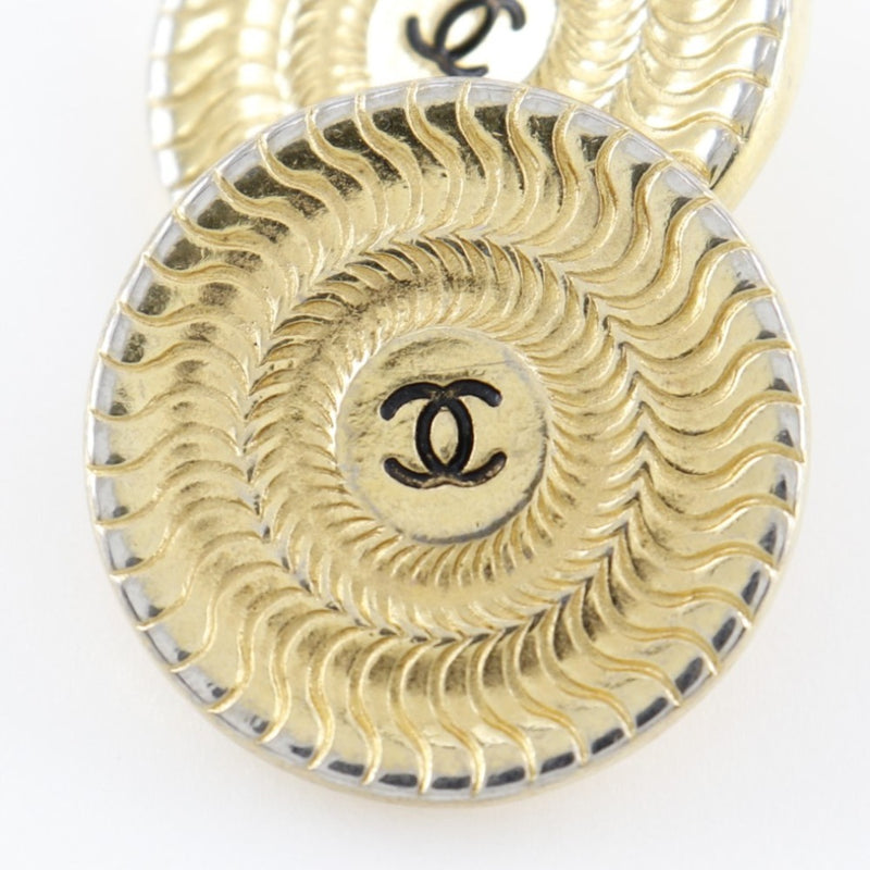[CHANEL] Chanel Coco Mark Vintage Gold Gold Men's Cuffs