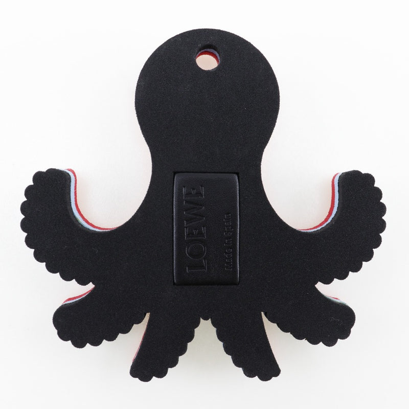 [Loewe] Loewe Paulazi viza Octops Octopus Bag Charm Urethane x 가죽 빨간색/블루 여성 Charm a Rank