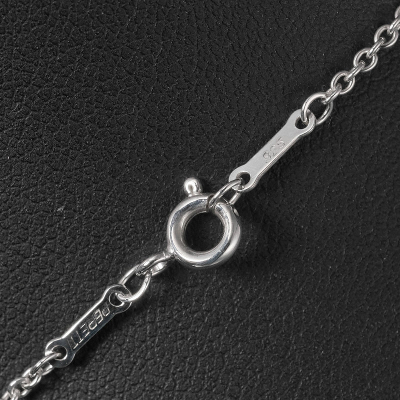 [TIFFANY & CO.] Tiffany Double Tear Drop Silver 925 Ladies Necklace A Rank