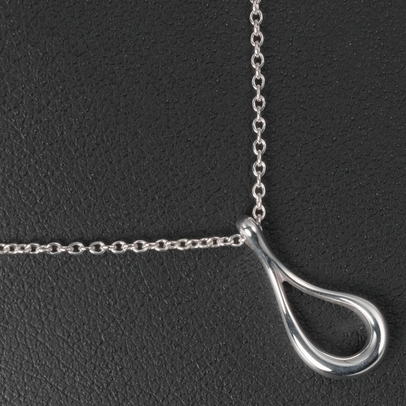 TIFFANY & CO.] Tiffany Open Tier Drop Necklace Silver 925 about