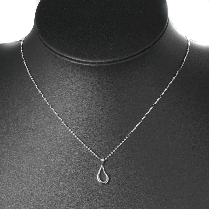 TIFFANY & CO.] Tiffany Open Tier Drop Necklace Silver 925 about