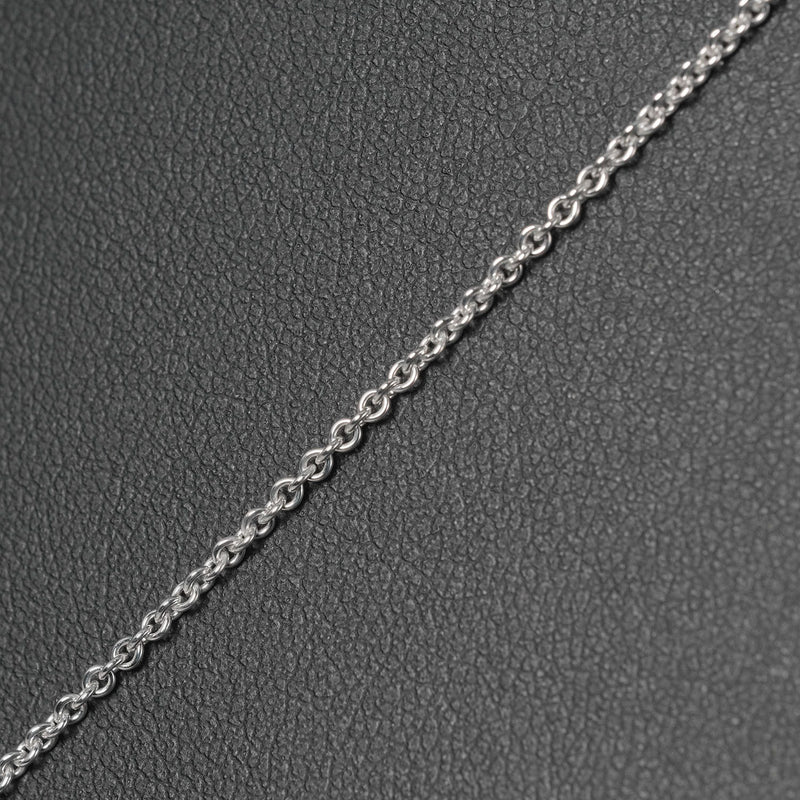 [TIFFANY & CO.] Tiffany Signature Cross 60cm Chain Silver 925 × K18 Gold Ladies Necklace A Rank