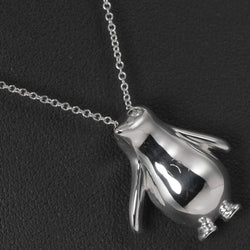 [TIFFANY & CO.] Tiffany Penguin Silver 925 Ladies Necklace A Rank