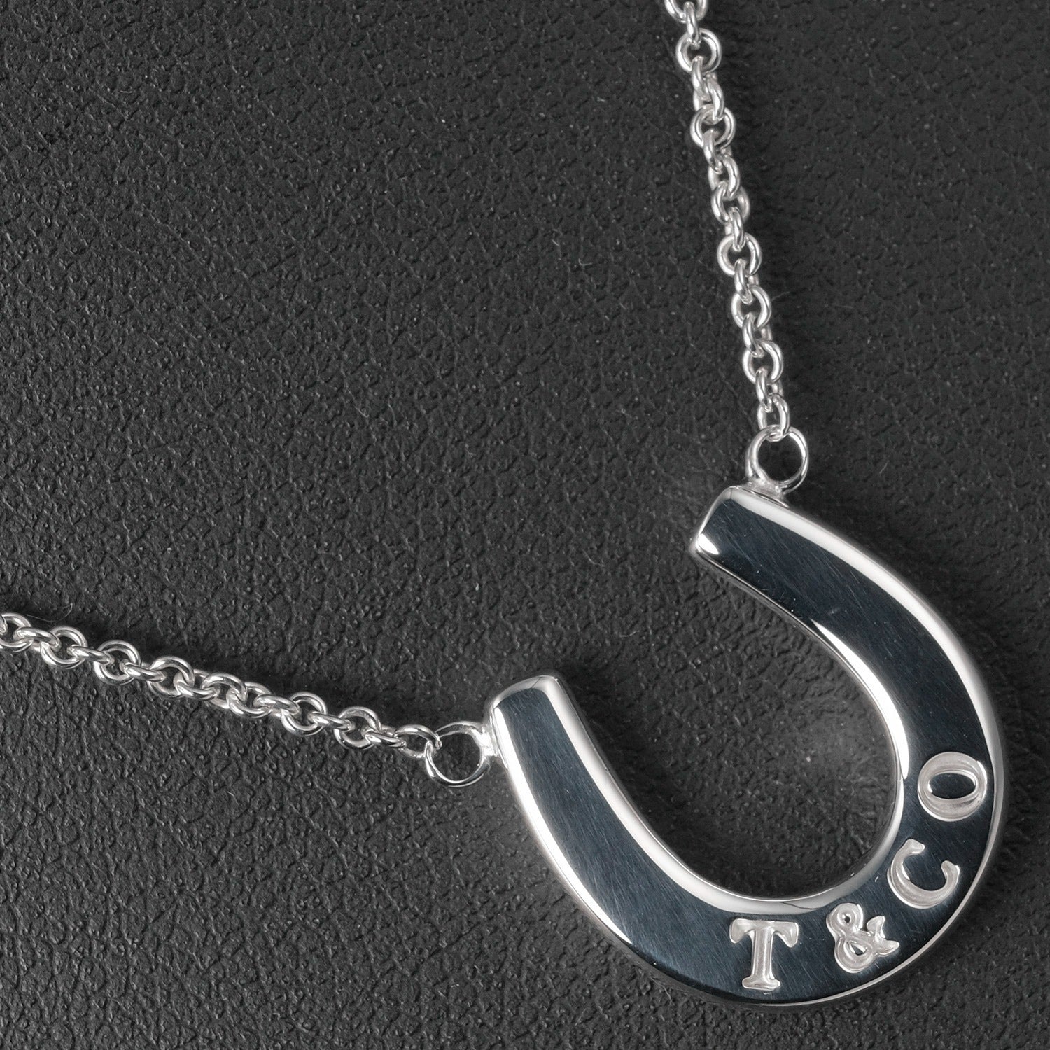 Tiffany & co horseshoe on sale necklace