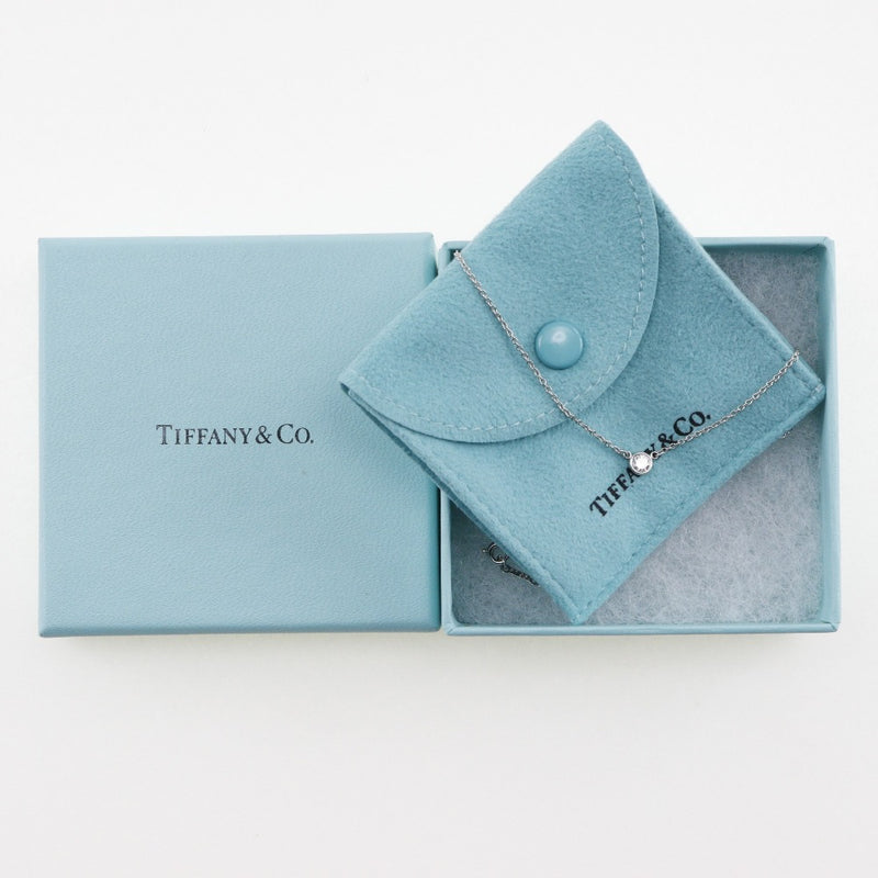 TIFFANY&Co.】ティファニー バイザヤード ネックレス 約0.14ct 2.50g Pt950プラチナ×ダイヤモンド 約2.50g –  KYOTO NISHIKINO