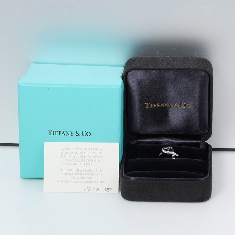 TIFFANY&Co.】ティファニー ラビングハート 3.76g K18ホワイトゴールド