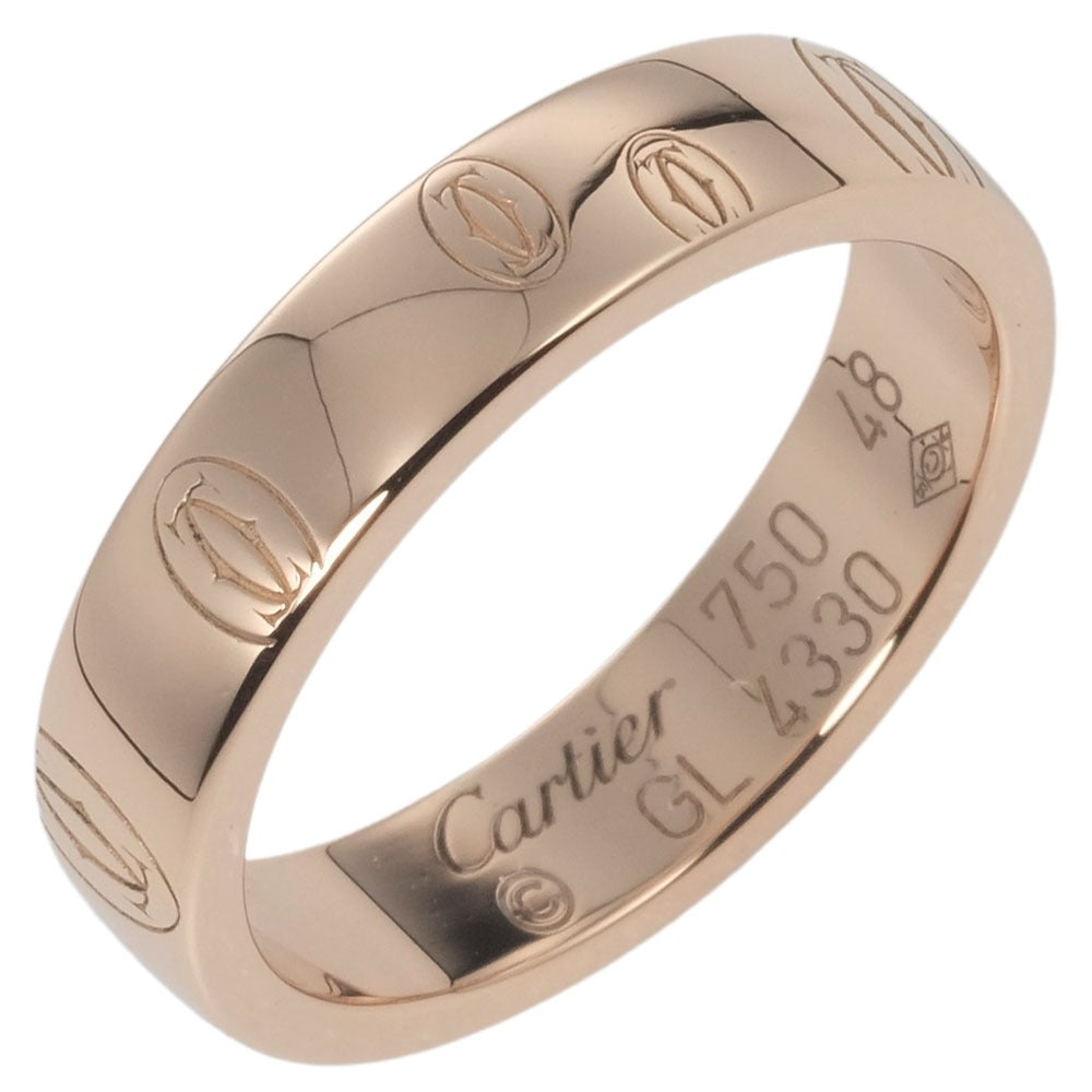 [Cartier] Cartier Happy Birthday 4.42g K18 Pink Gold No. 8 Ladies